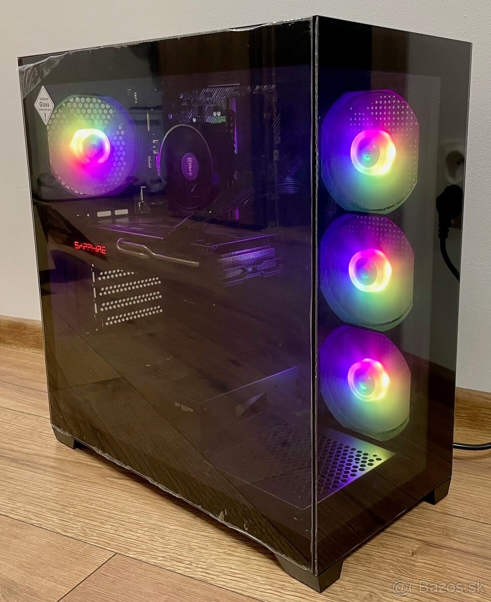 Herný PC - R5 3600, RX 5700 XT 8GB,16GB RAM,1TB SSD