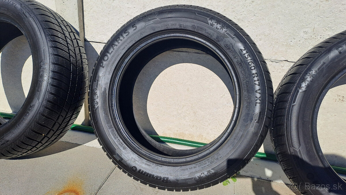 Peumatiky Barum Polaris 5, 215/60/R17 V XL