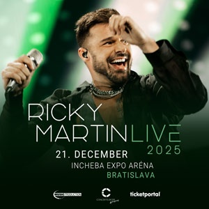 Kúpim lístky na Rickyho Martina v BA 2025