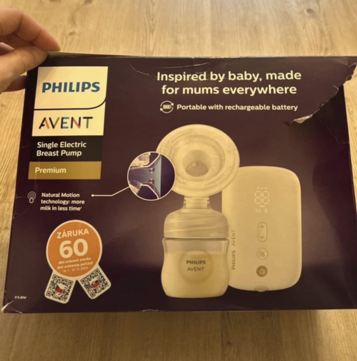 Elektrická odsávačka Avent Premium