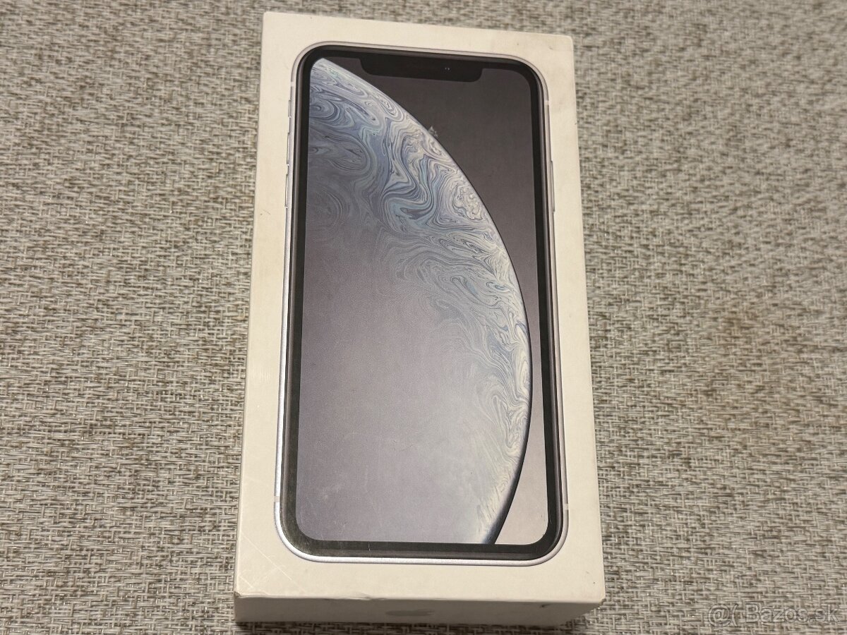 Apple Iphone XR 64Gb - Batéria 95%, biely