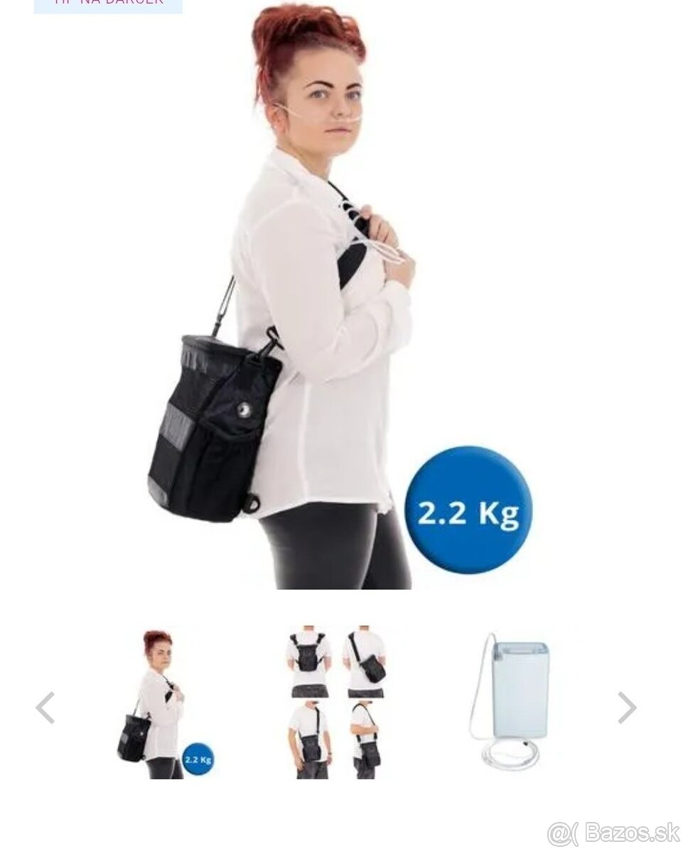 Prenosny kyslikovy koncentrator