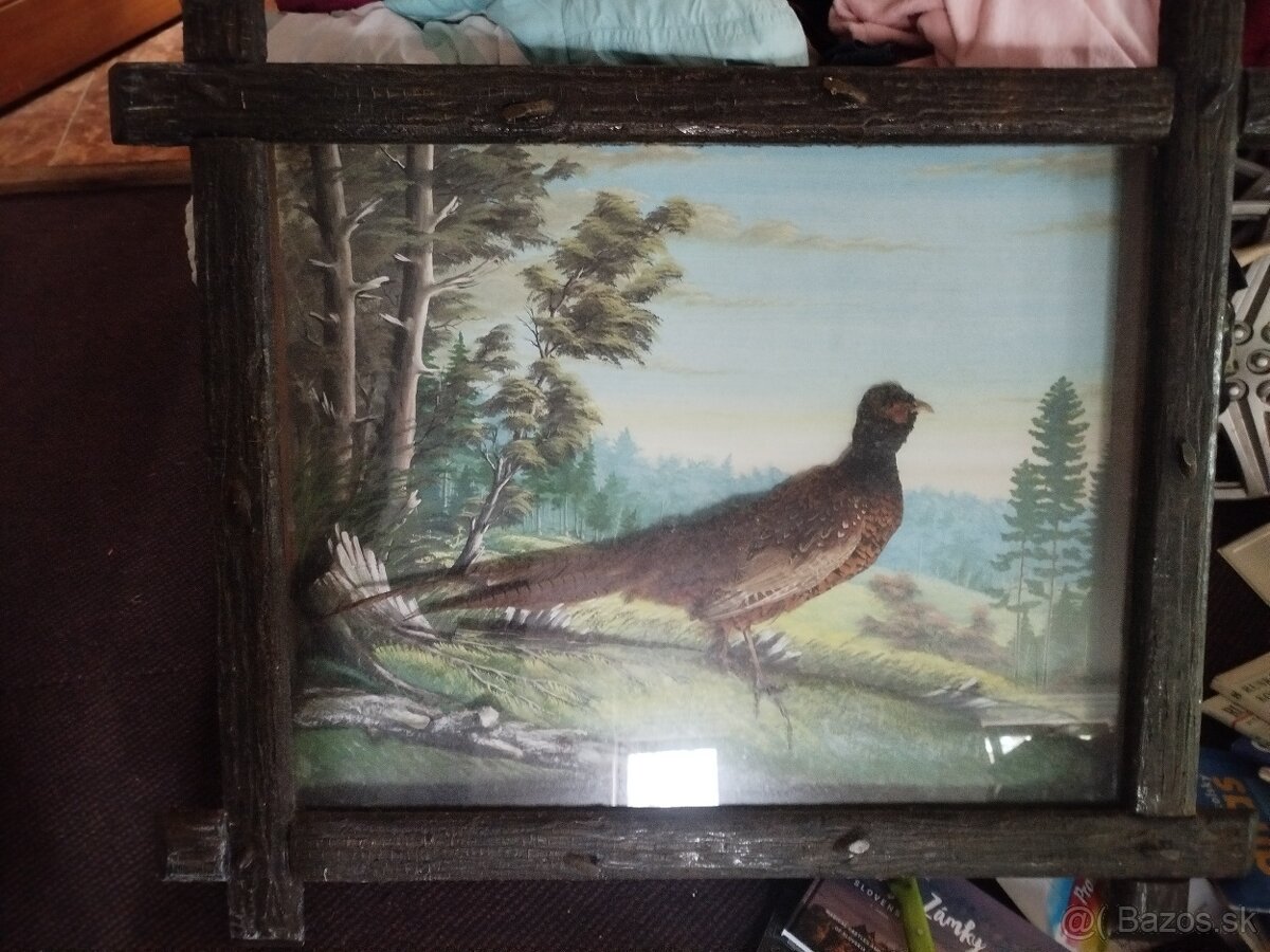 Poľovnícky veľký obraz