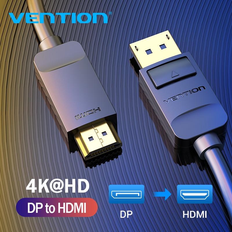 Vention DP to HDMI, 60Hz, 1080P, 1,5m