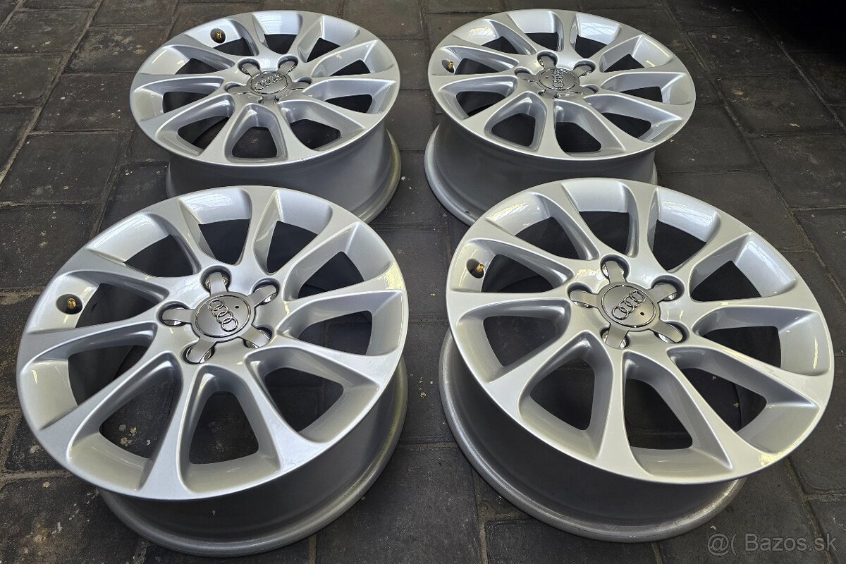 ORIGINÁL AUDI HLINÍKOVÉ DISKY 5x112 R16