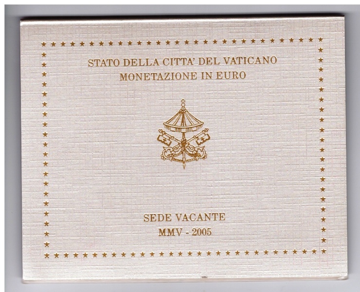 Sada euromincí Vatikán 2005