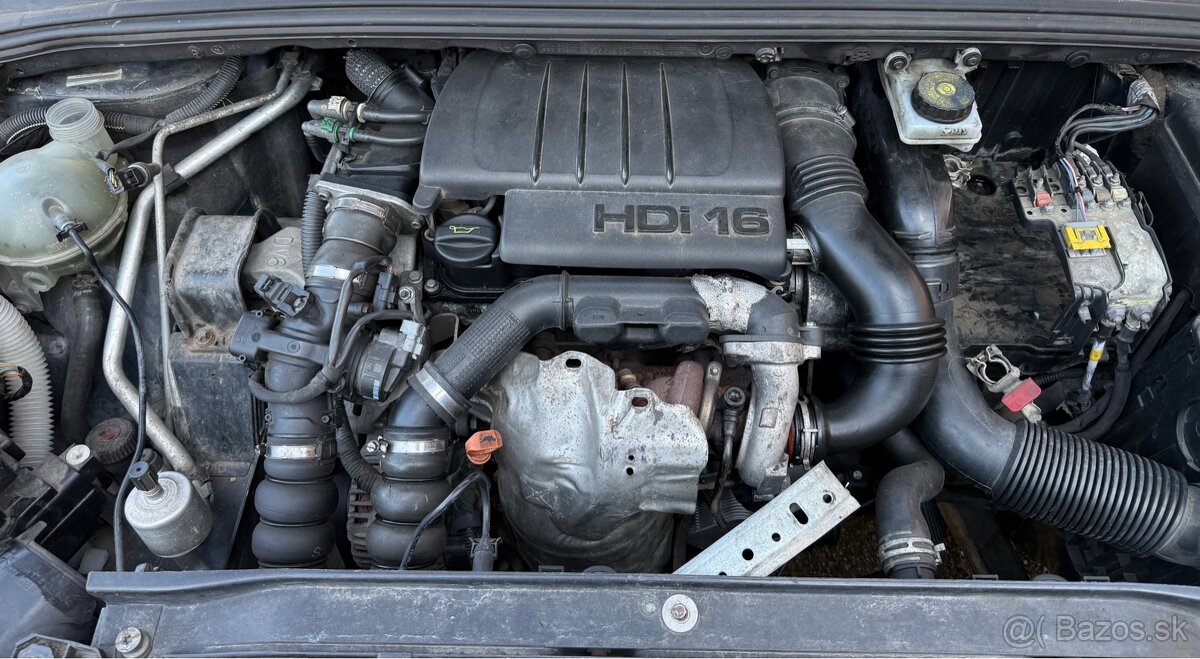 Motor 1.6 HDi, 66KW, 9HX, DV6ATED4, Peugeot, Citroën