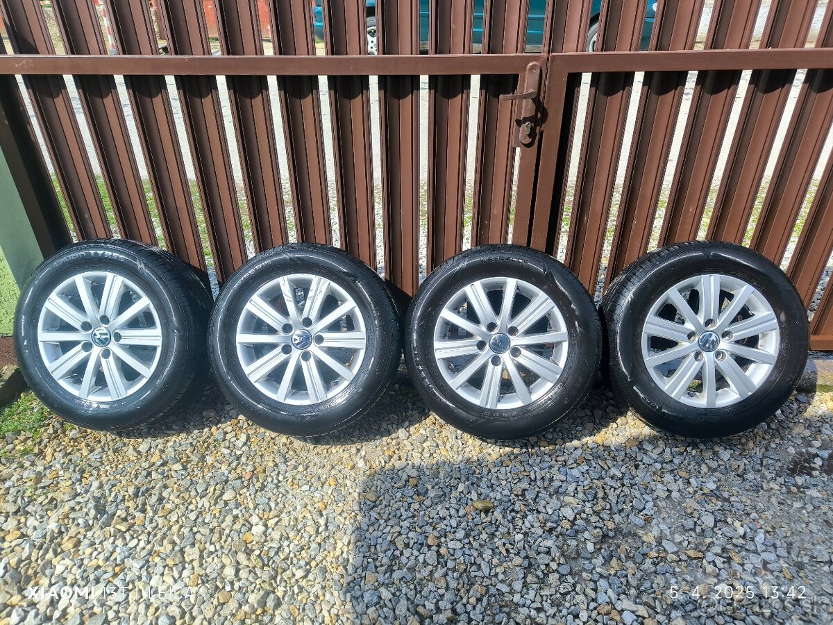 15" originálne kolesá VW