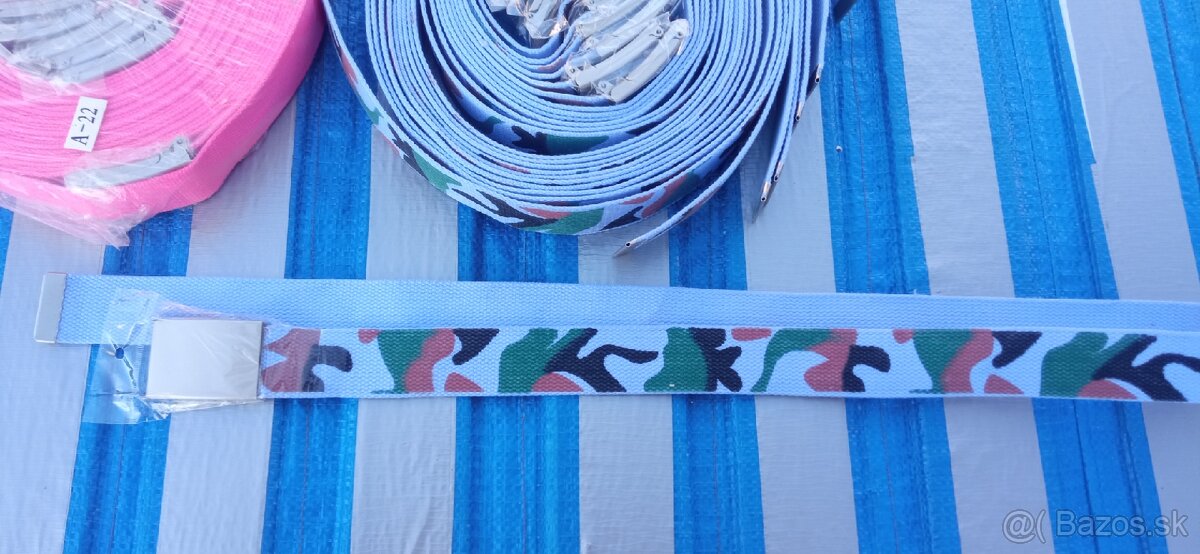 Predam nove pánske dámske unisex opasky dĺžka 120cm