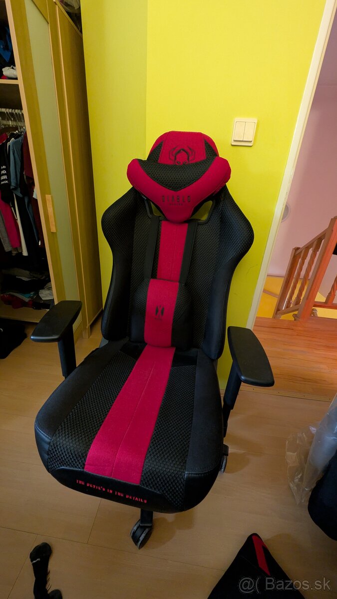 Herné kreslo - Diablo x player 2.0