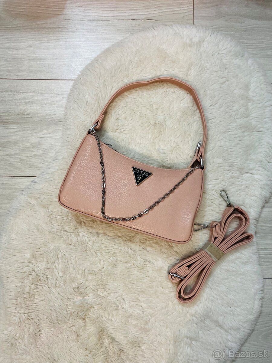 Ruzova kabelka guess