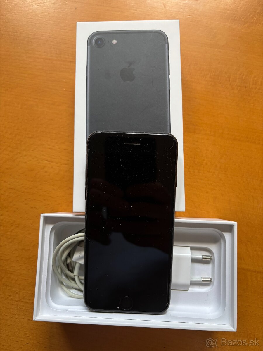 iPhone 7 256gb cerna kabel sluchatka kryty