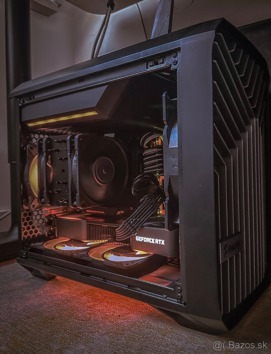 Fractal Nano TG Dark + Komplet Príslušenstvo + Krabica