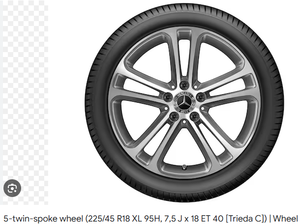 Mercedes 225/45 R18