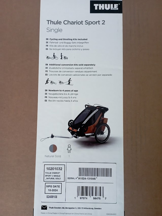 Cyklovozík Thule chariot sport
