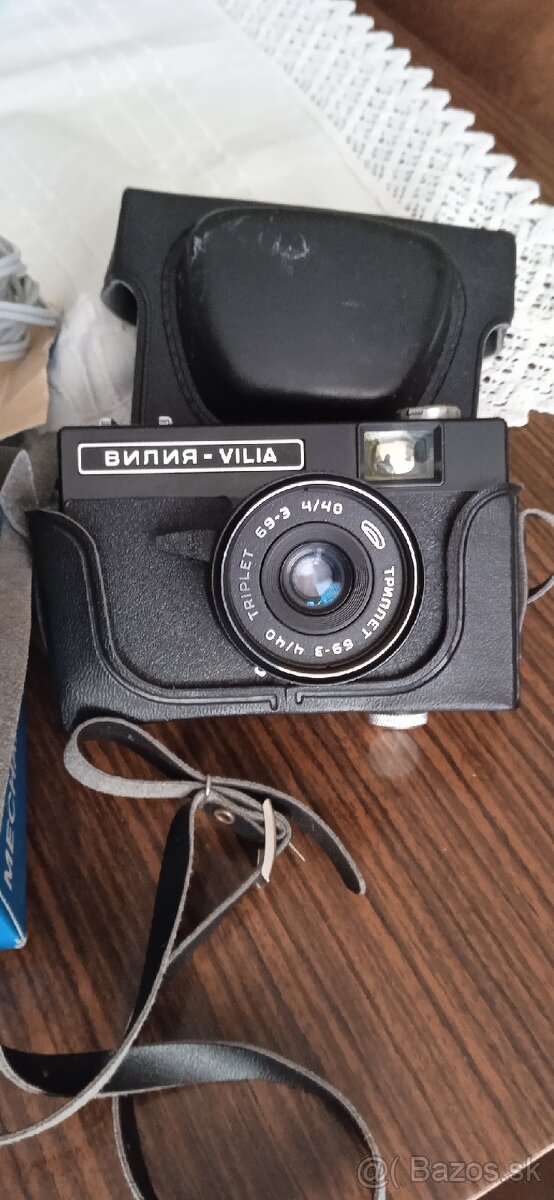 Fotoaparát VILIA plus blesky
