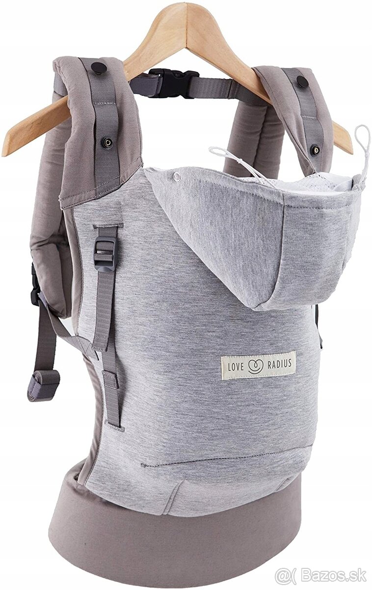 Ergonomický nosič babetka s kapucňou ( nepouzivany)