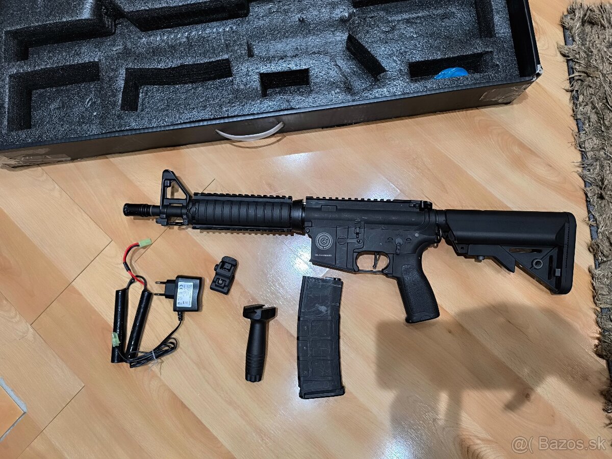 Airsoftová zbraň M4 AR15 SilentOps 7" Charlie - Čierna