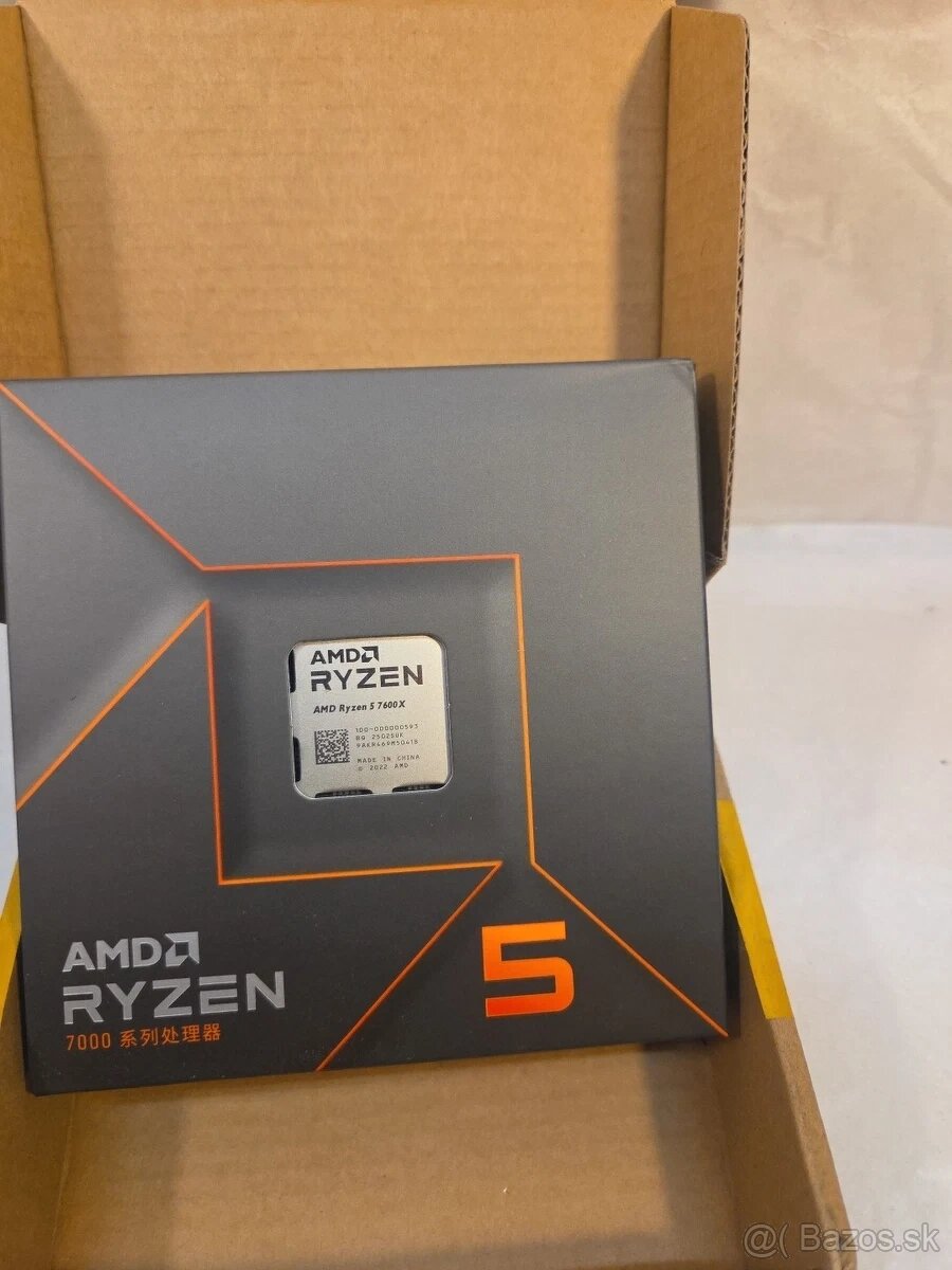 Nový procesor AMD Ryzen 5 7600X
