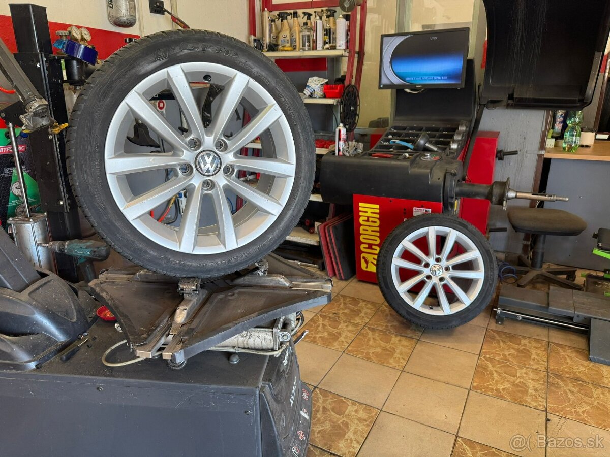 Alu disky OE komplet 5x112 R17 VW