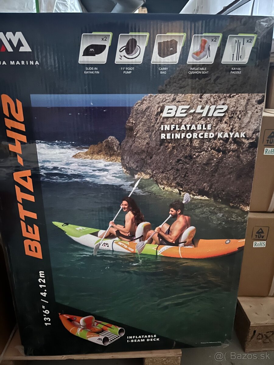 Kajak Betta BE-412 AQUA MARINA 2-miestny