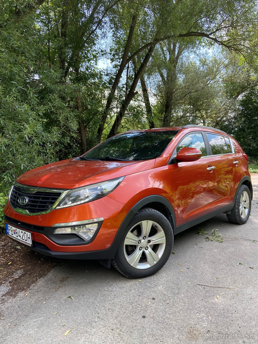 KIA Sportage Platinum ORANGE-BLACK INTERIÉR