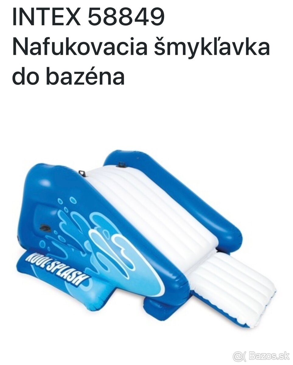 Šmyklavka do bazéna