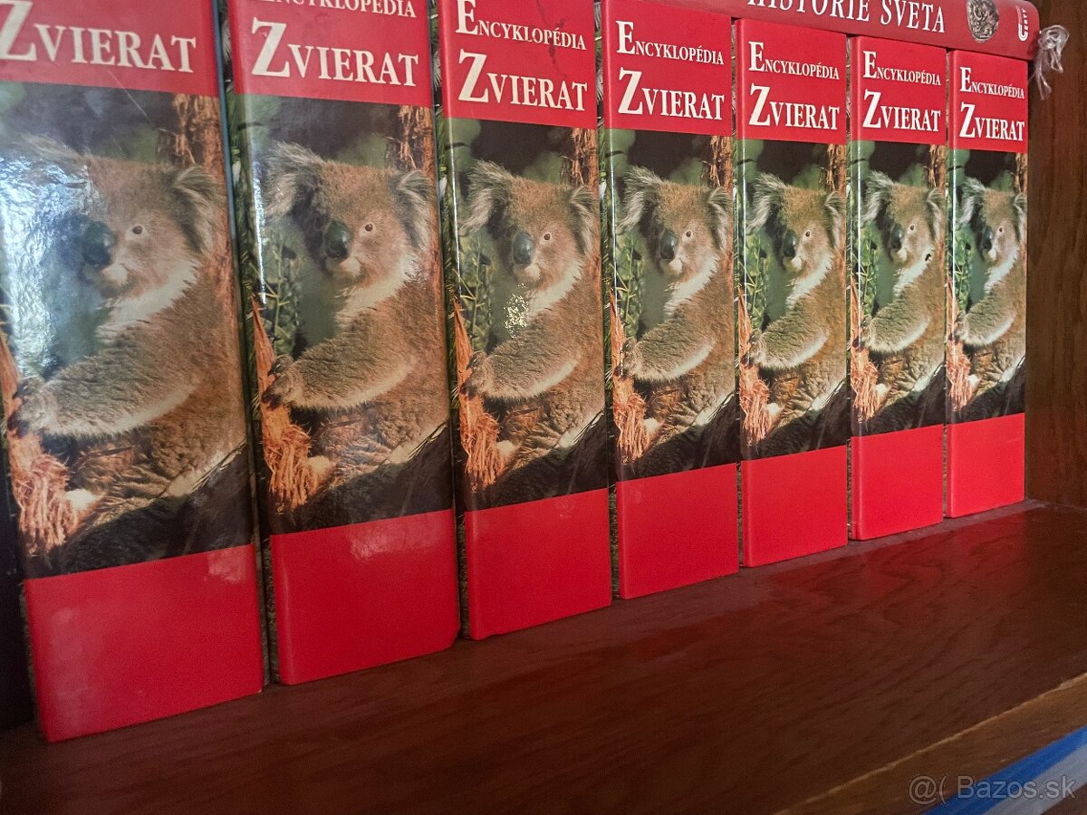ENCYKLOPÉDIA ZVIERAT – KOMPLET 7 ŠANÓNOV – Pavel Auda