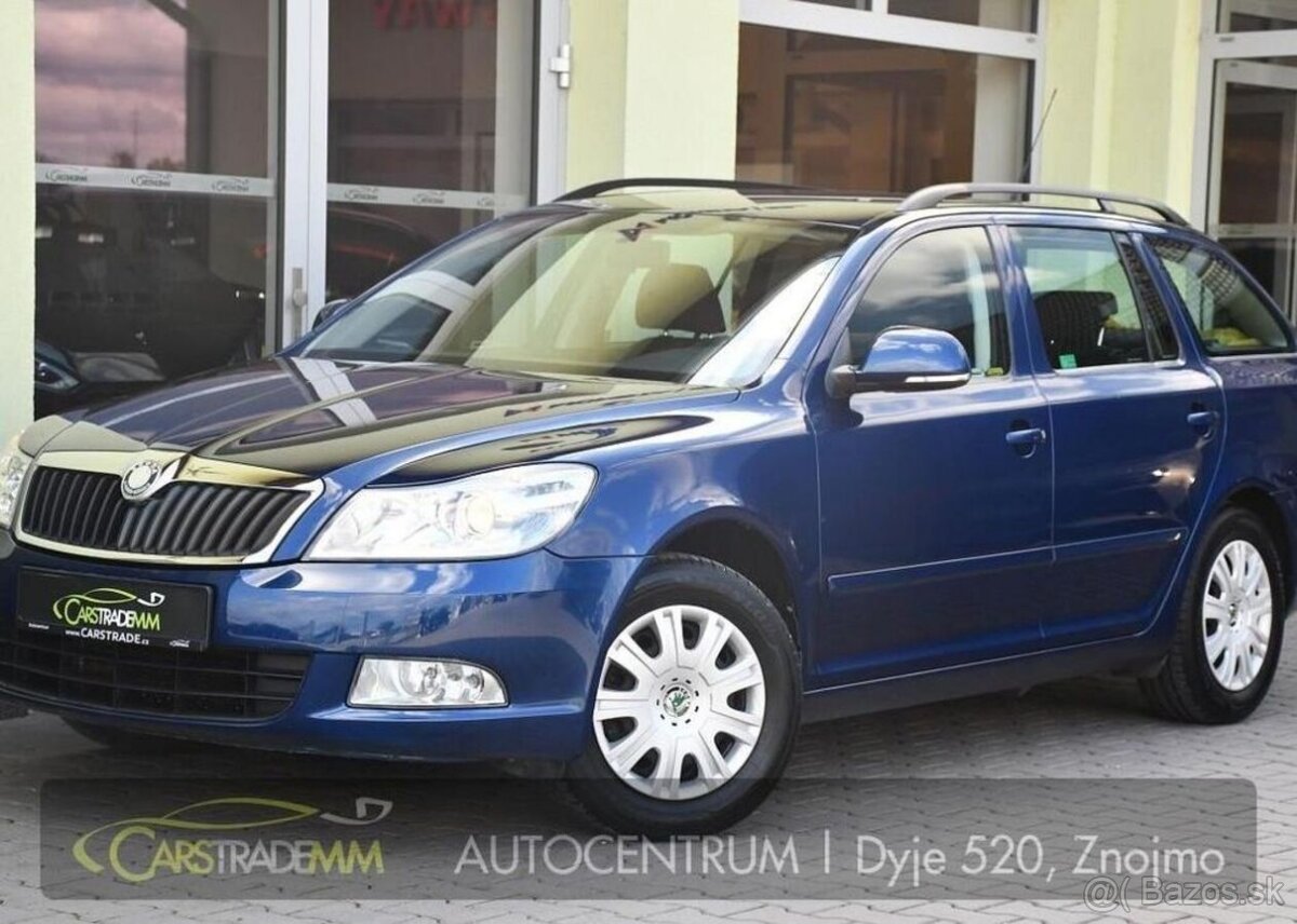 Škoda Octavia 1.6TDi ČR 2xKOLA TAŽNÉ 77 kw