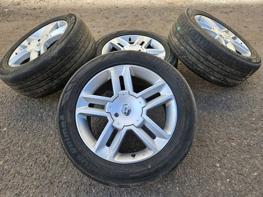 Alu kola originál Renault 17" – 5x108 – sada s