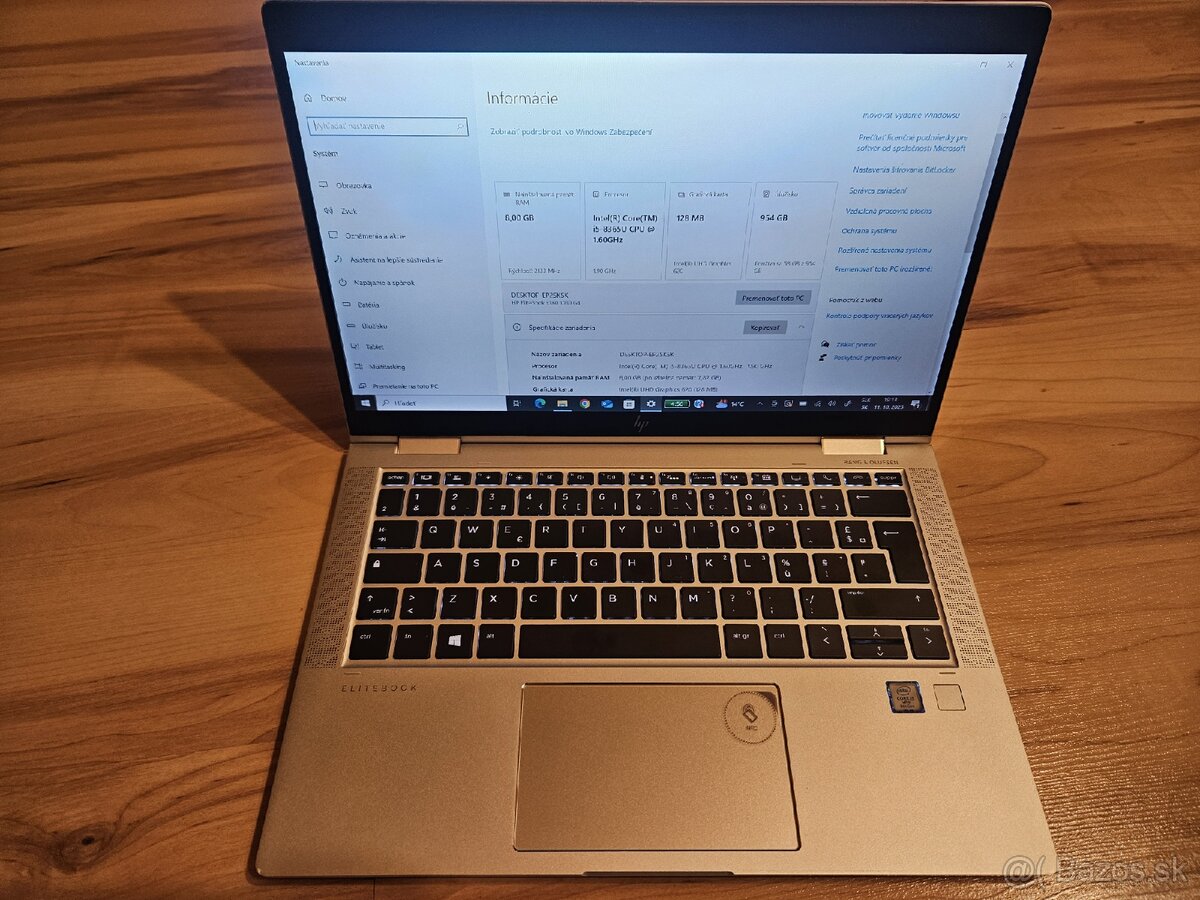 HP EliteBook x360 1030 G4 i5 /8GB /256GB SSD/ W11