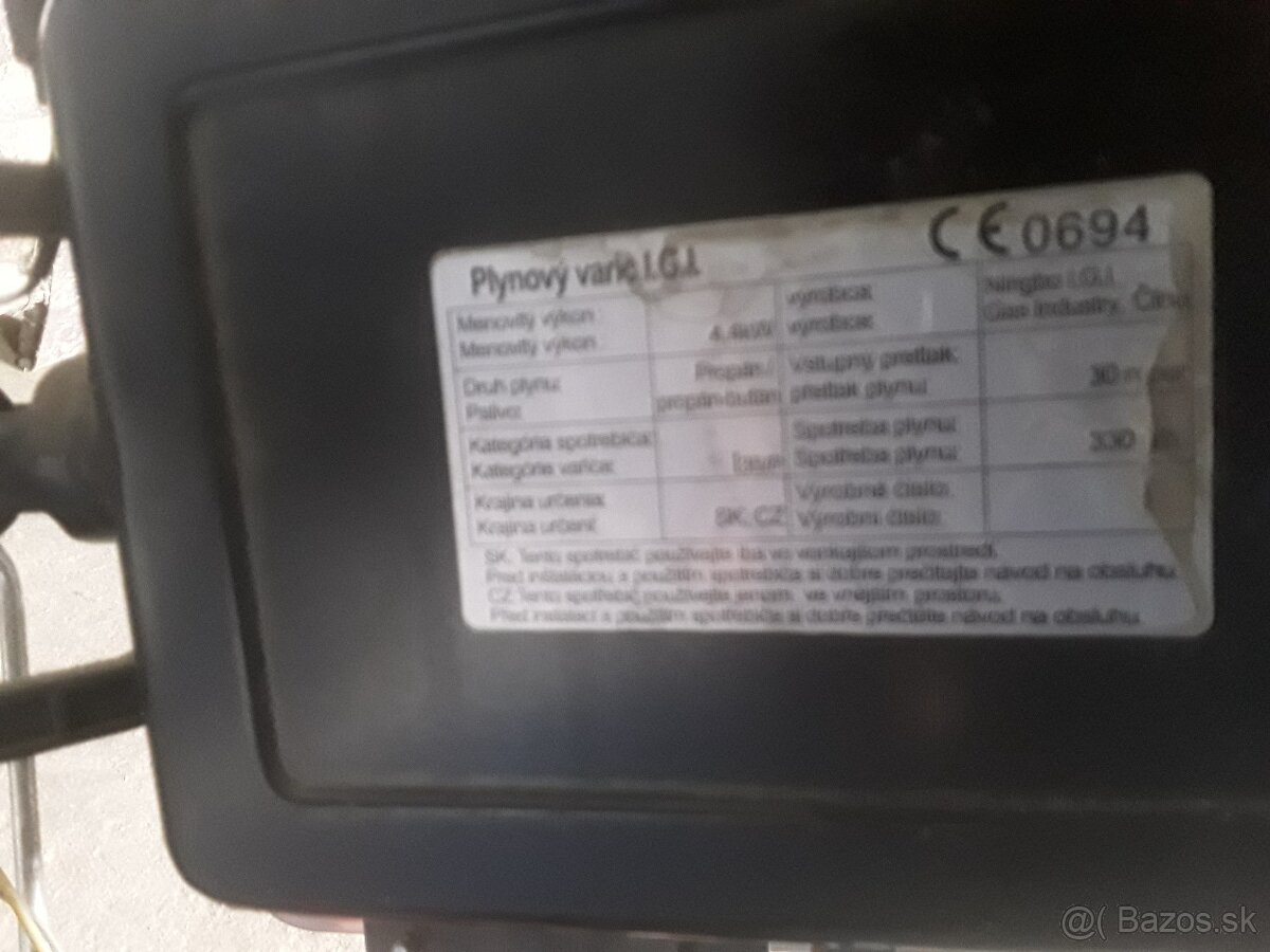 Predám plynový ohrievač