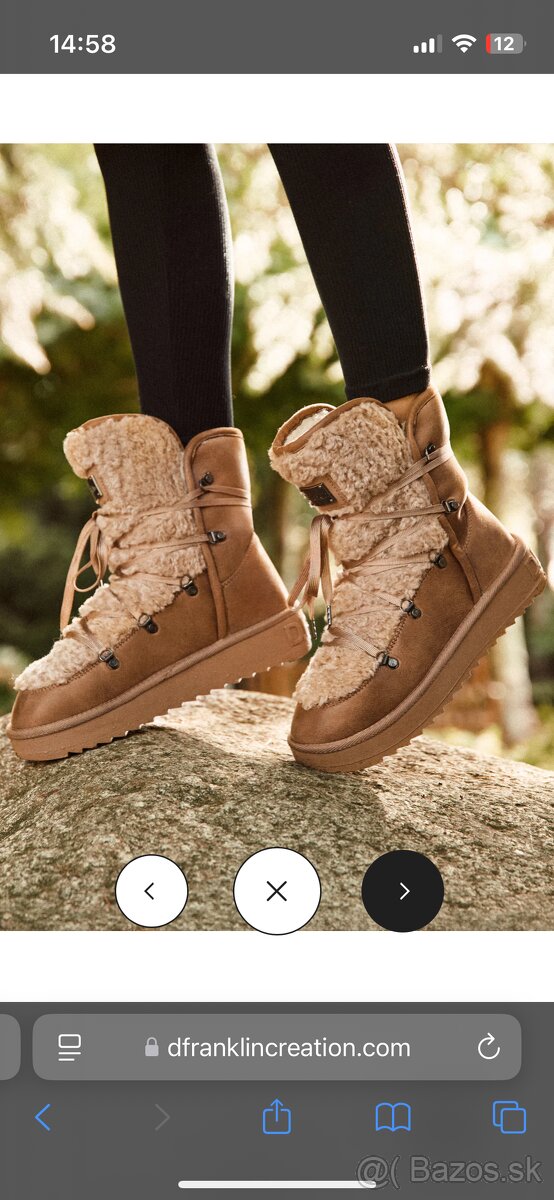 Úžasne zimne topánky