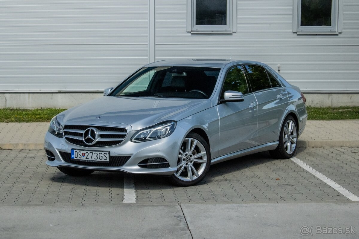 Mercedes-Benz E trieda Sedan 220 CDI BlueTEC / NELAKOVANÉ