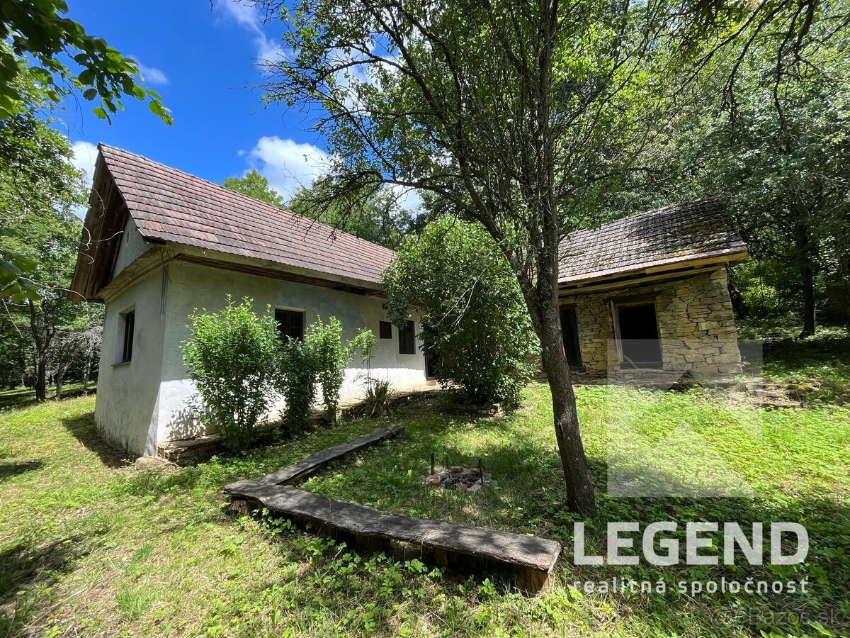 Chalupa v Hornej Súči, dokonalá príroda, veľký pozemok 2.149