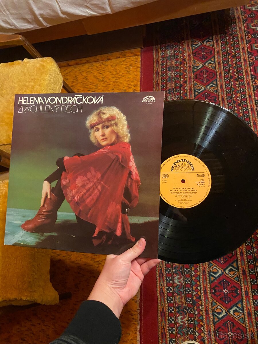 Helena Vondráčková - Zrychlený dech LP vinyl platňa