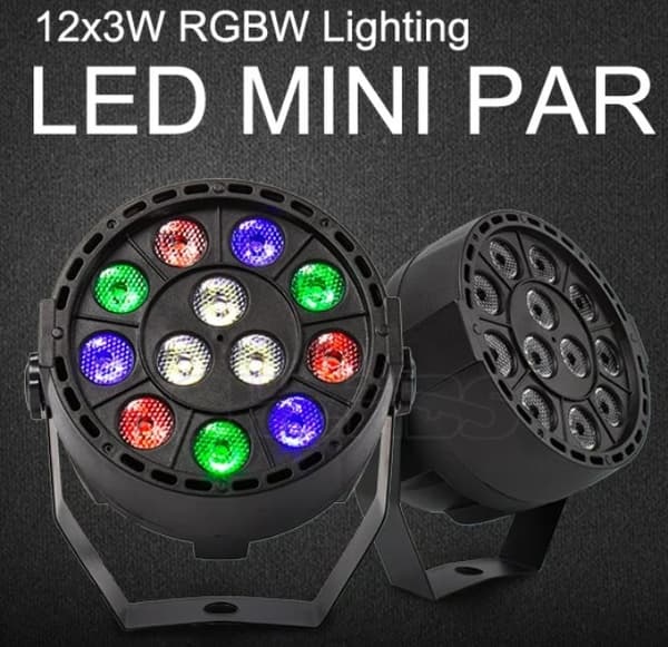 NOVÉ Led Par Rgb 12x3W