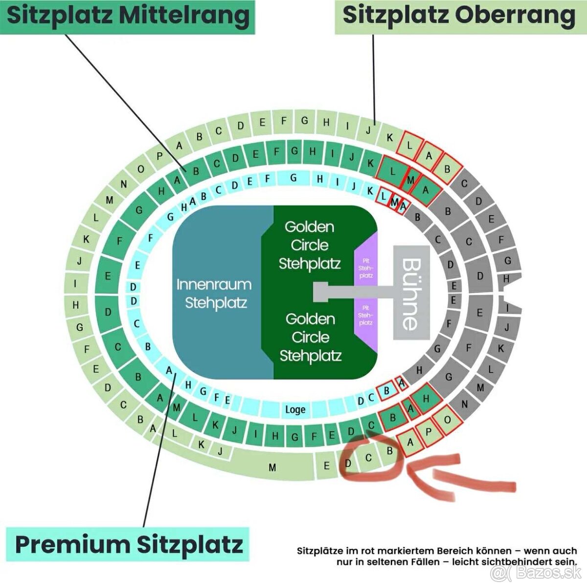 Predám 2 vstupenky na Linkin Park vo Viedni