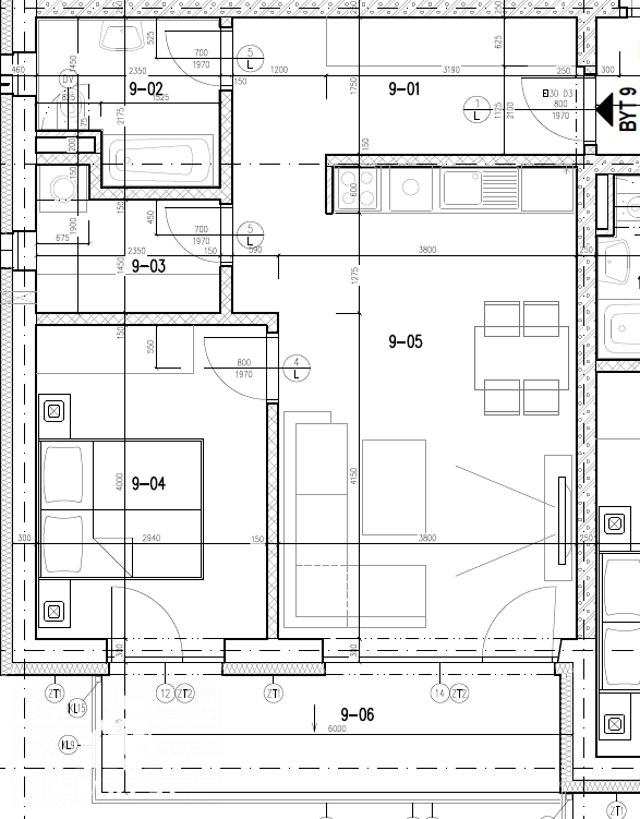 2 izbový byt Prievidza - Riverside C 2.poschodie
