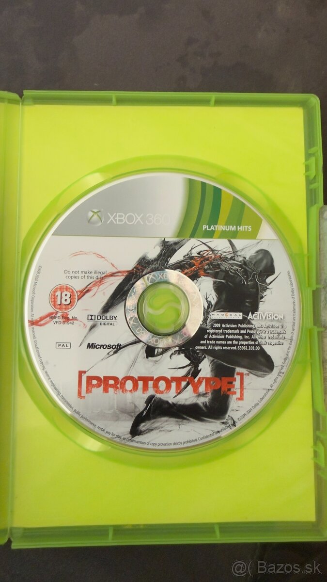 Predám Xbox hru – Prototype