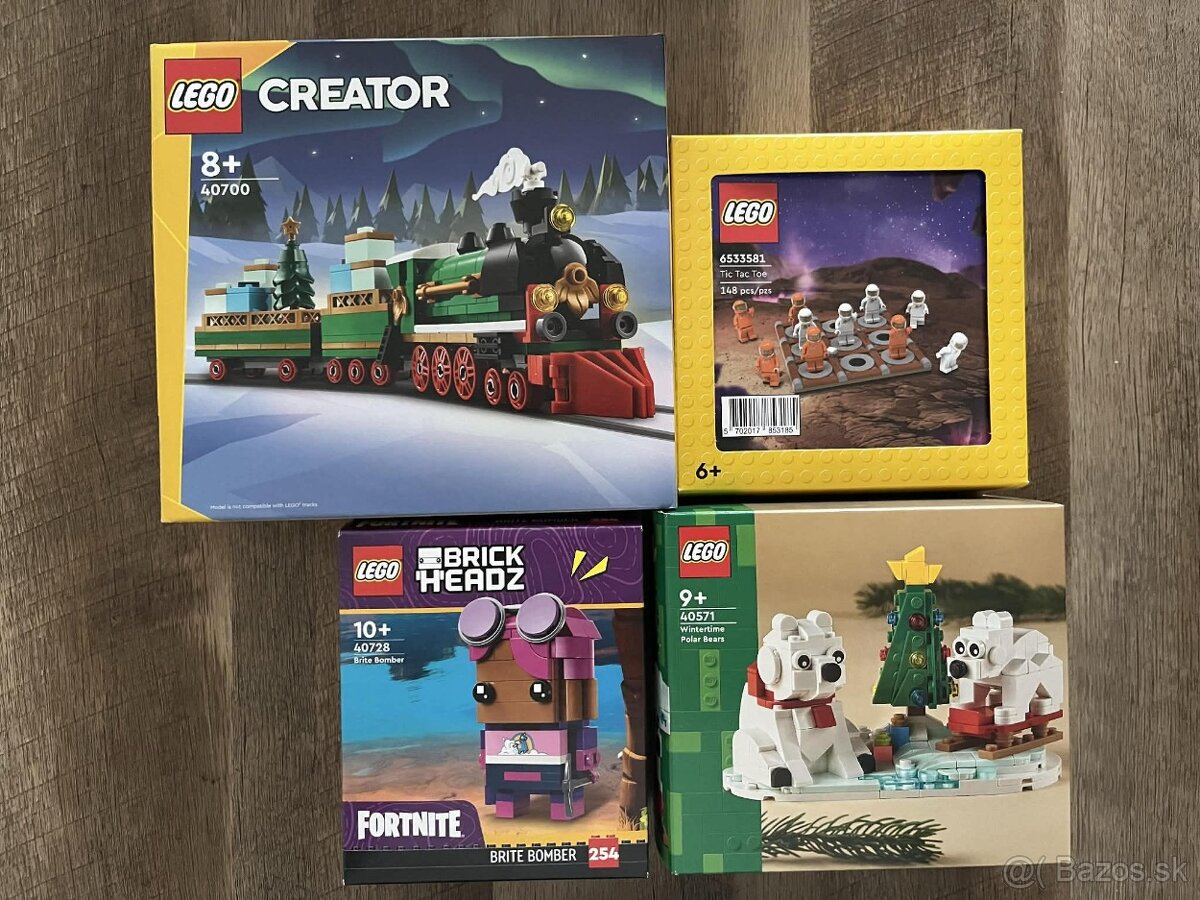 Nové a neotvorené LEGO sety