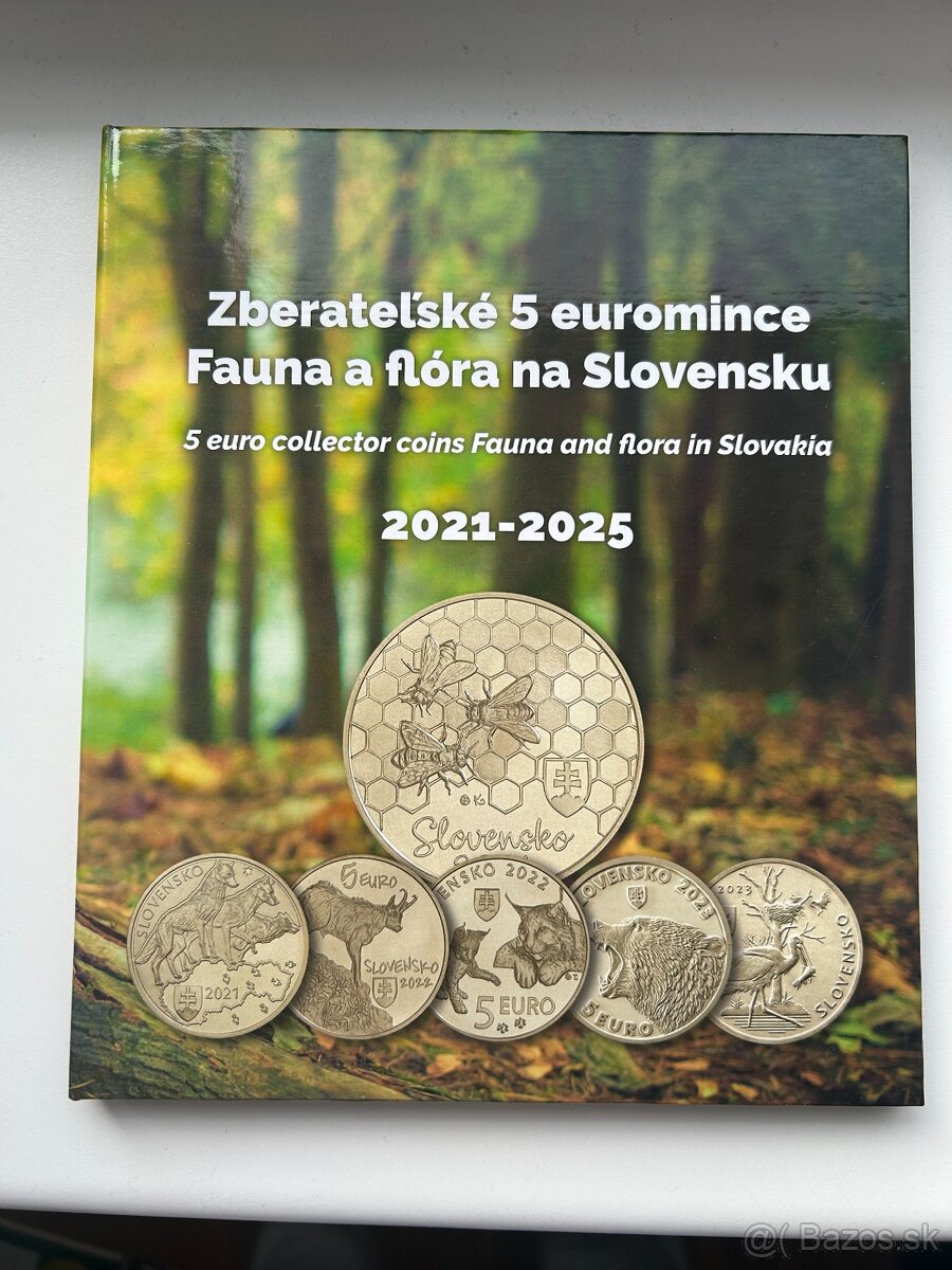 Zberateľské 5 euromince