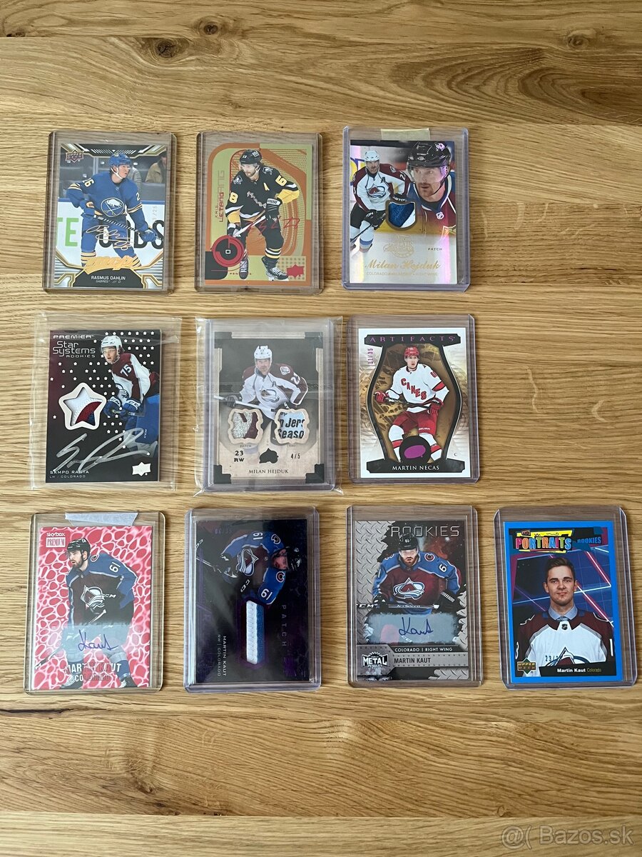 Hokejové karty -mix