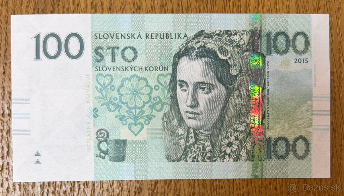 100 korún Slovenských - Gábrišovka