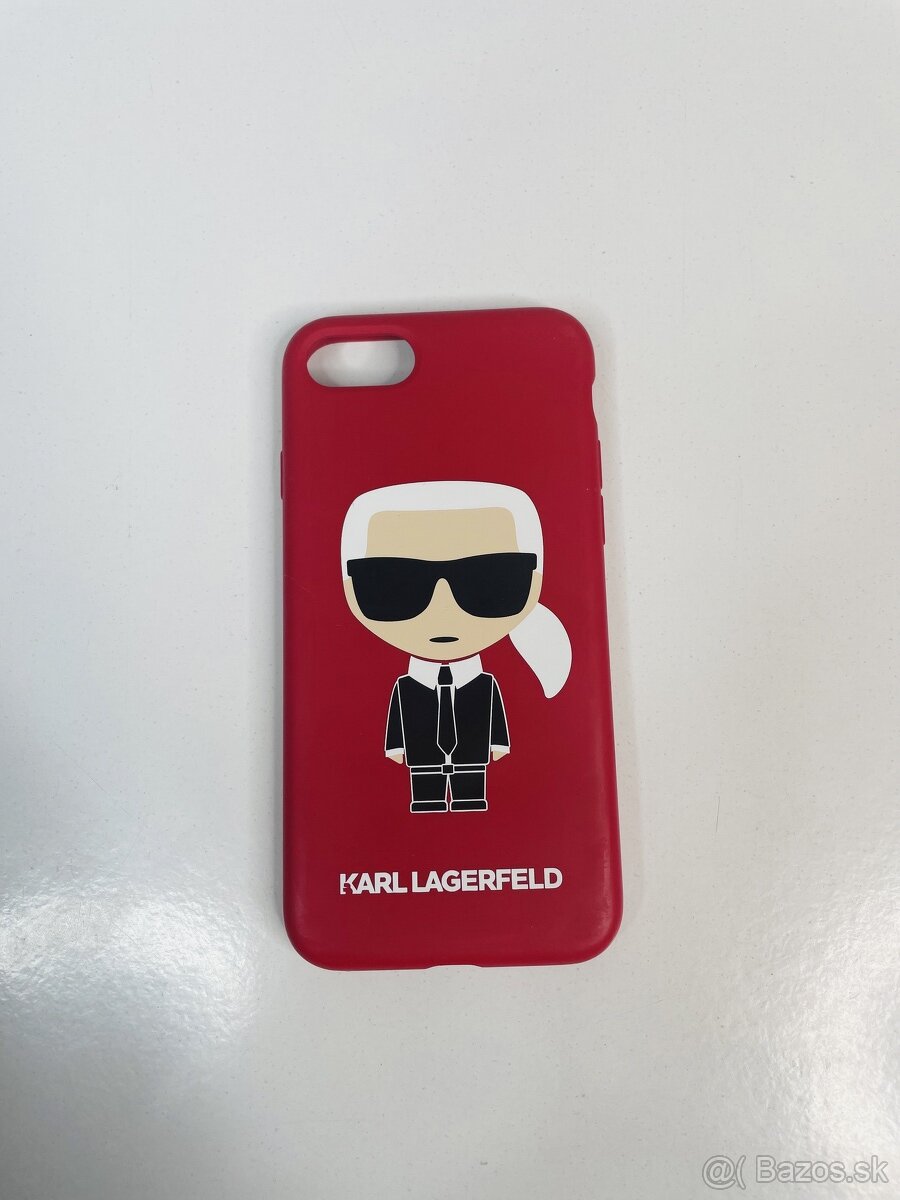 Predám červený kryt Karl Lagerfeld na iPhone 7