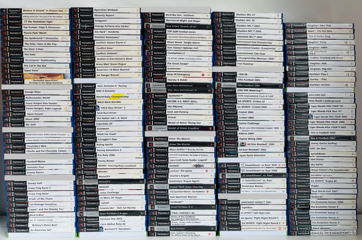 PS2 - Playstation 2 Videohry