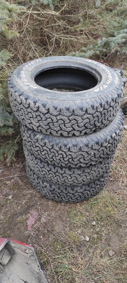 Pneumatiky r17 bfgoodrich