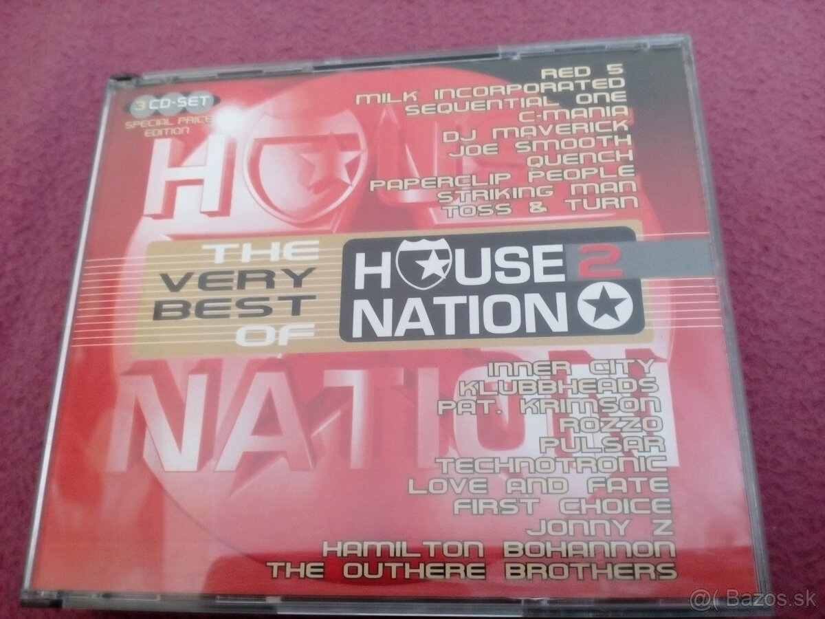 House Nation - The very best of Vol.2 na 3CD
