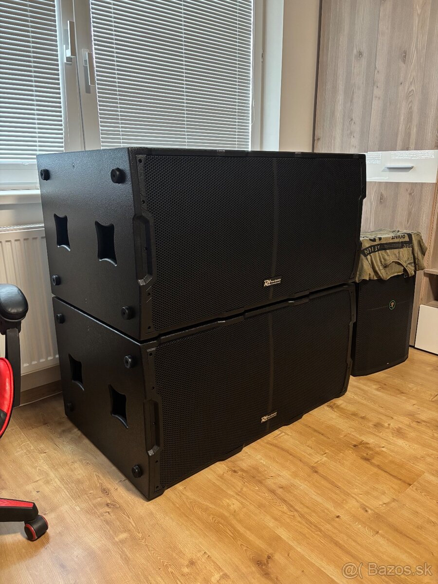 RH Power Dynamics Passive Subwoofer 2x 18" 2000W