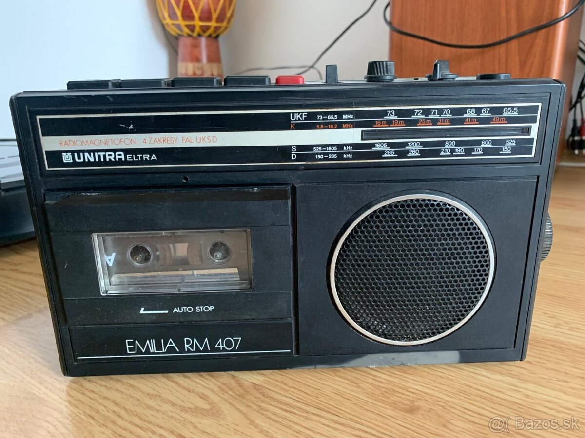 Radio-magnetofon Unitra Eltra Emilia RM-407